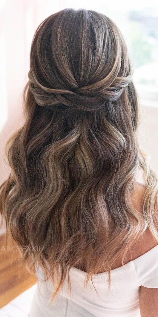 Half-Up Half-Down Hairstyle