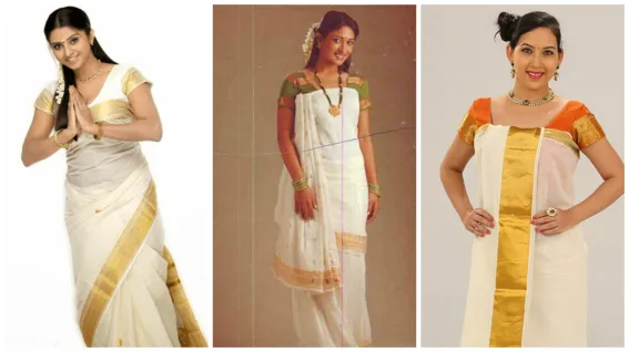 Kerala Style Saree Draping