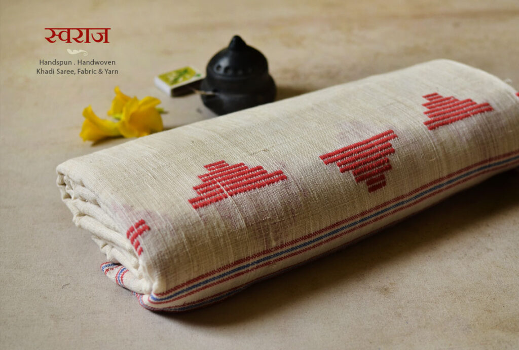 Khadi Saree Fabric