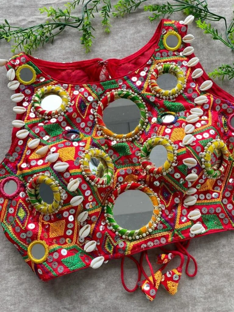 Mirror Work Designer Blouse