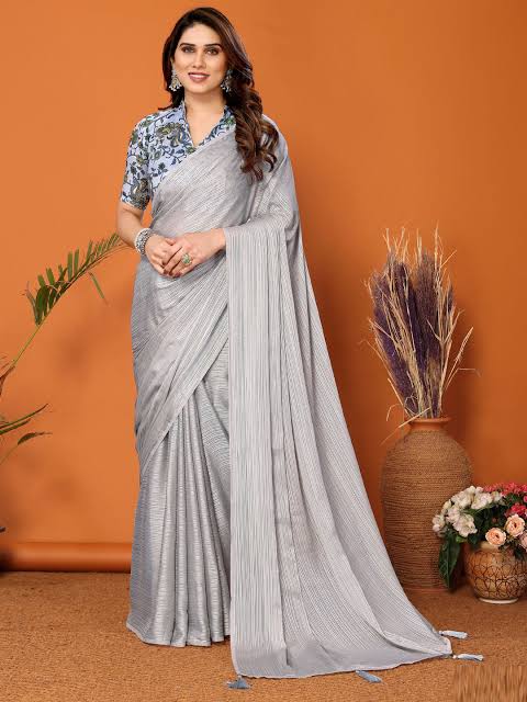 Poly Silk Saree Fabric