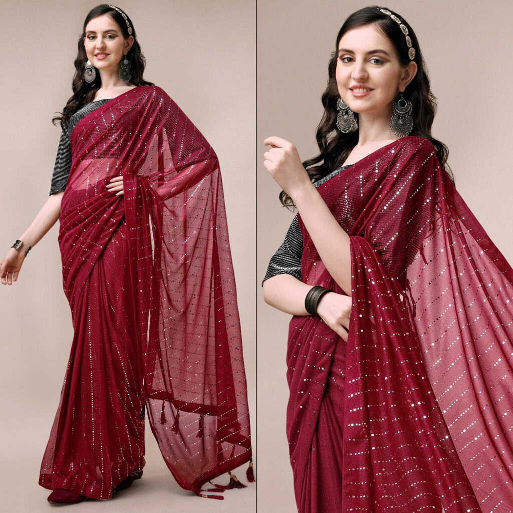 Rayon Saree Fabric