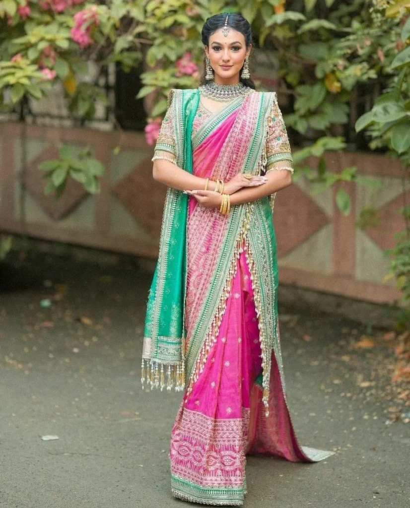 Reception Saree Draping Styles
