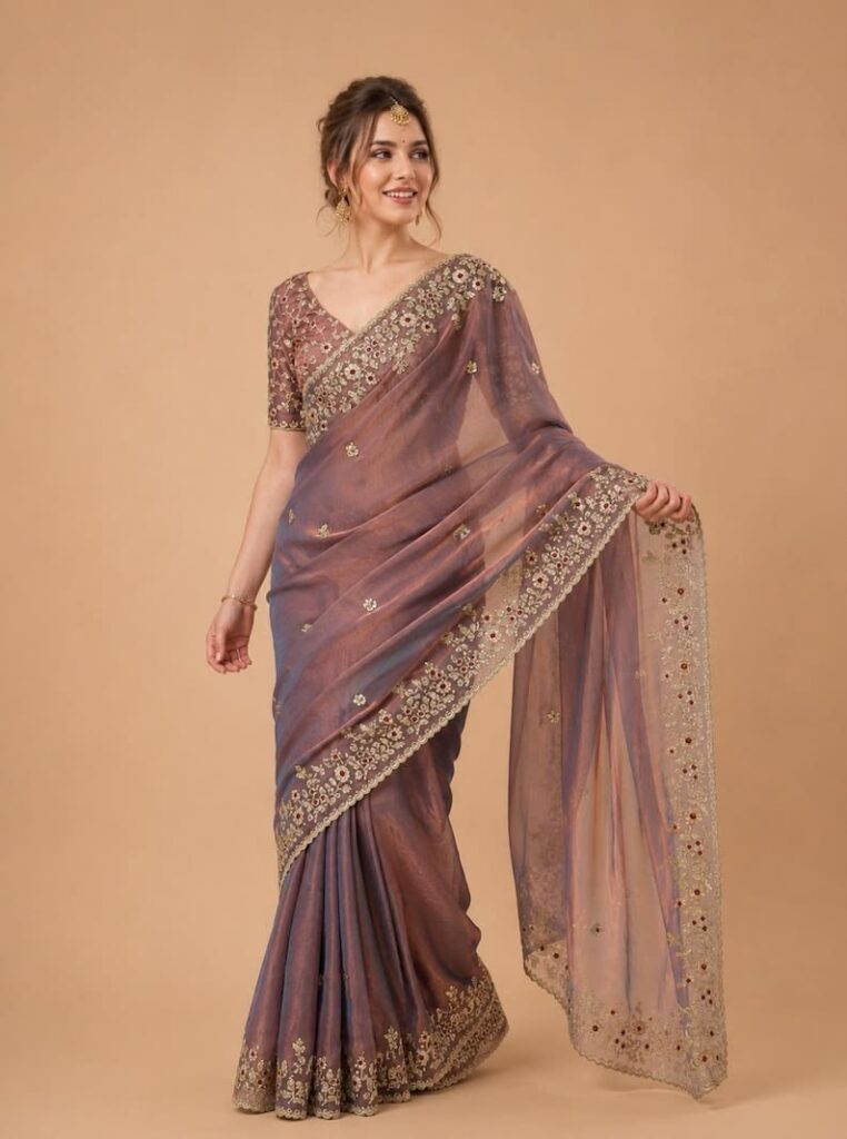 Saree Pallu Draping Styles