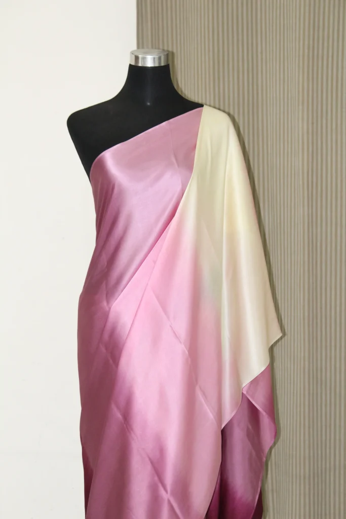 Satin Saree Fabric