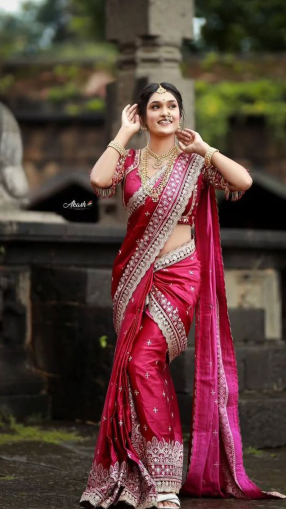 Traditional Saree Draping Styles