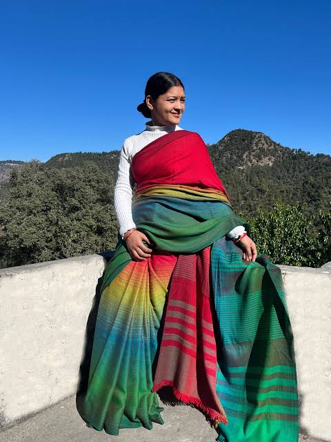 Wool Saree Fabric