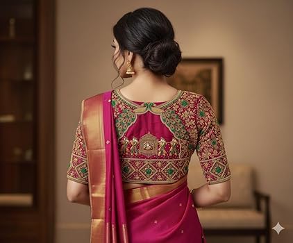 Bridal Heavy Work Blouse Designs
