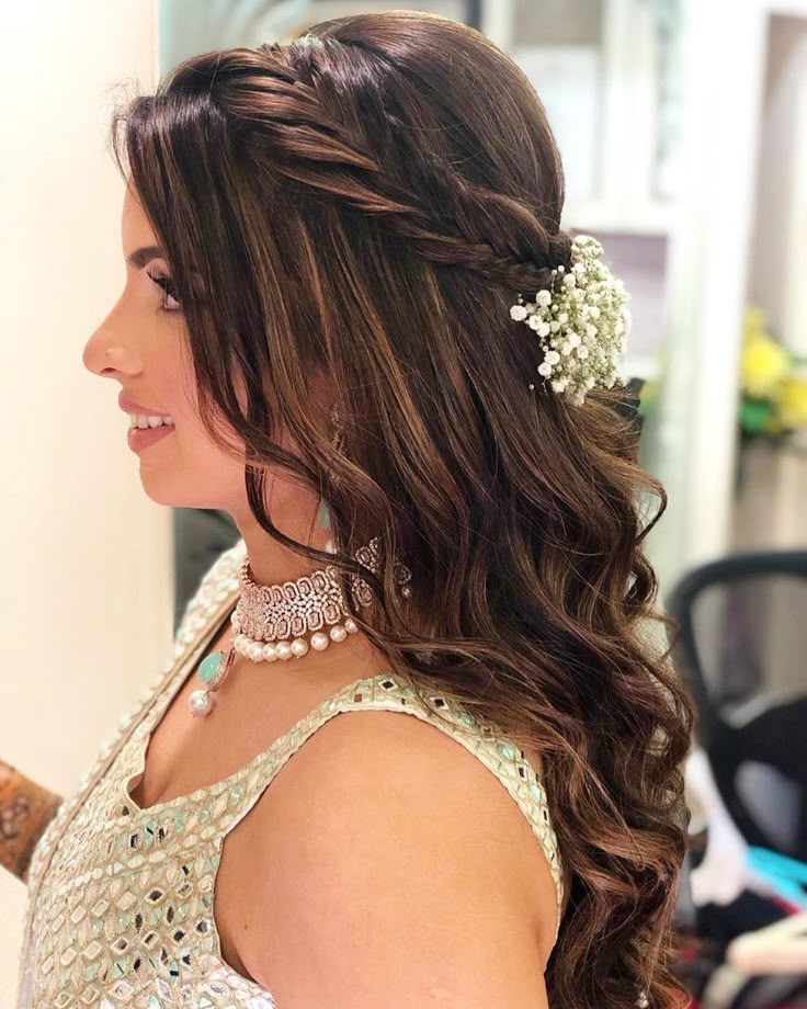 Side-Swept Hairstyle